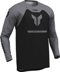 Thor Youth Ridemode Menace Jersey - Black/Gray
