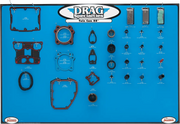 Drag Specialties Twin Cam Gasket Display for Motors
