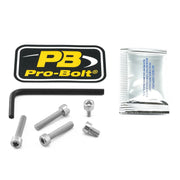 Pro Bolt Aluminium Fuel Cap Kit - Silver