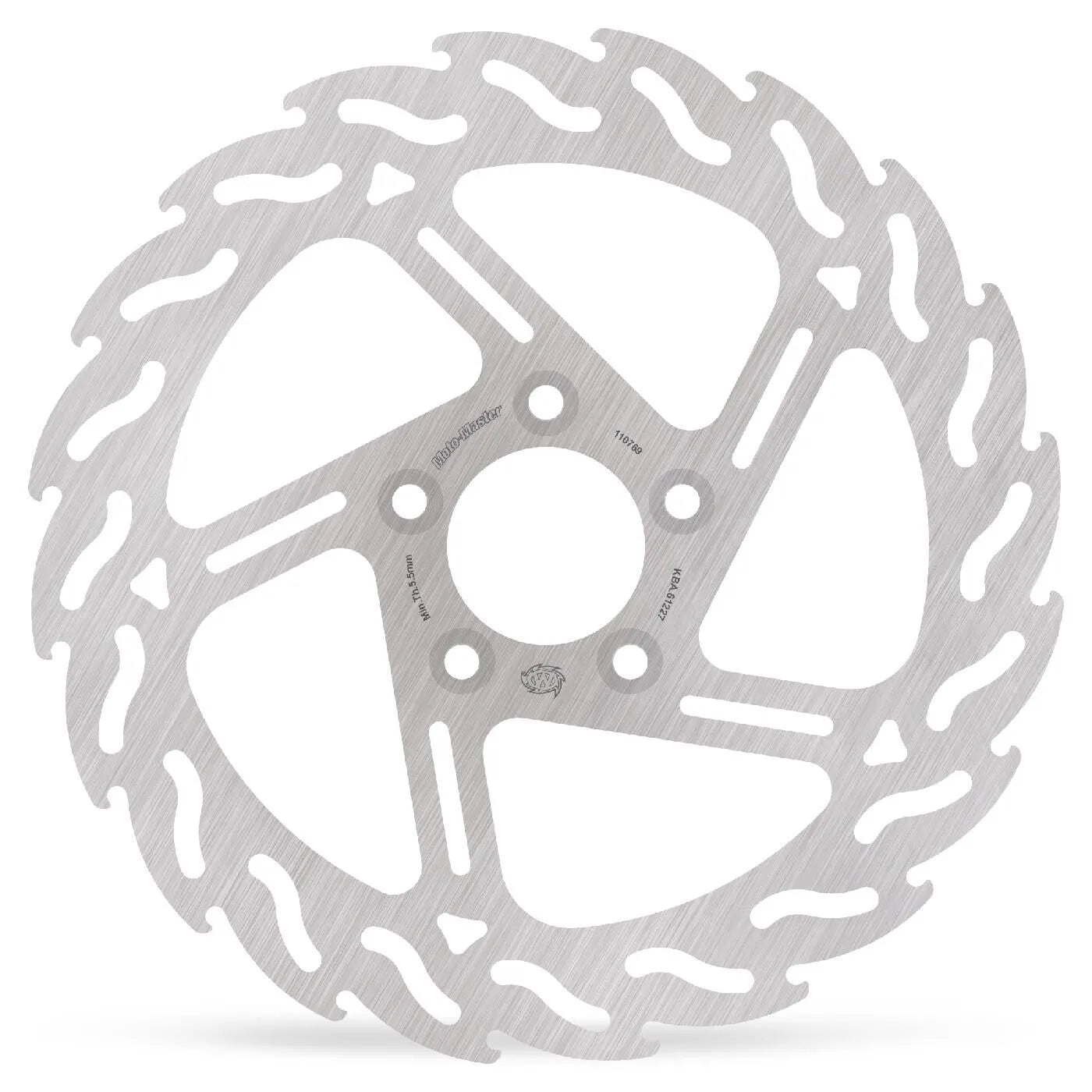 Moto-master Flame Series Fixed Brake Rotor - Rear