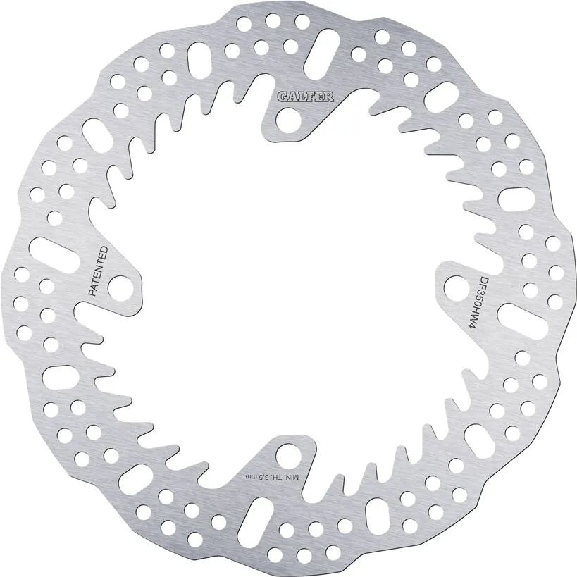 Galfer Shark Fixed Brake Rotor - Superior Performance - Rear