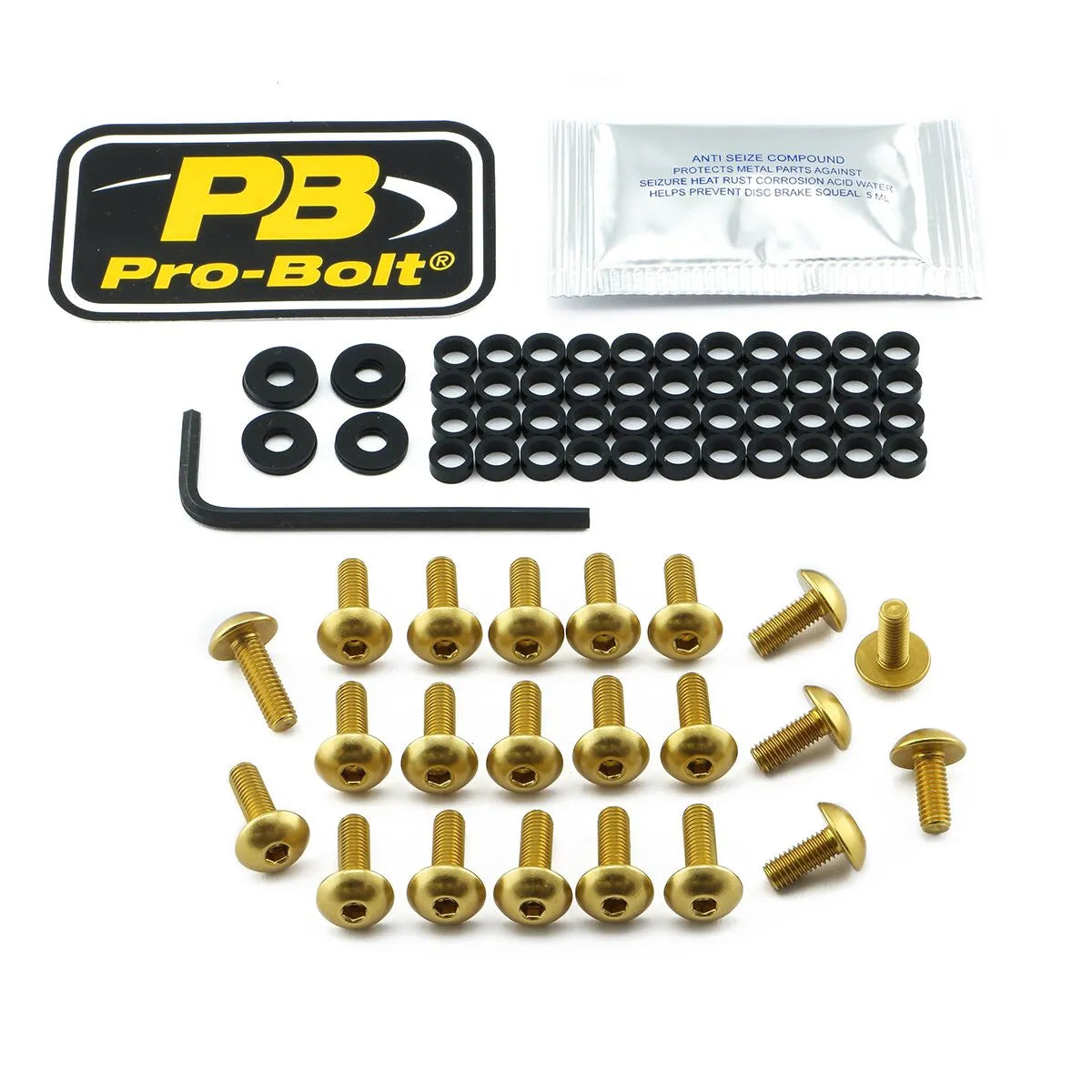 Pro Bolt Aluminium Fairing Bolt Kit For Ktm