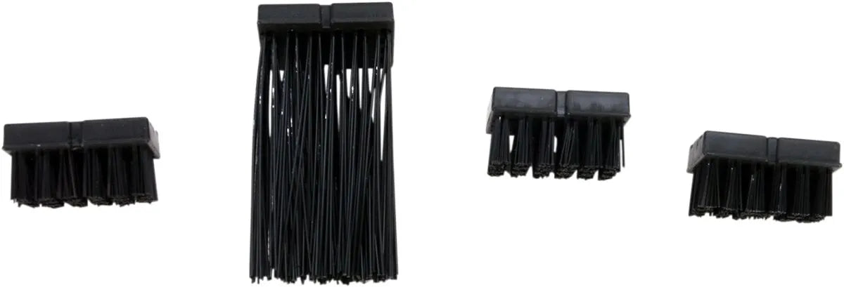 Moose Racing Replacement Bristles 4-Piece Black for Chain Brush