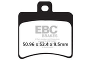 Ebc Sfa-hh Sintered Brake Pads For Scooters - Rear