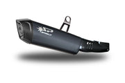 Spark Fighter Evo Slip-on Muffler With Carbon Fiber End Cap - ECE Street Legal Approved