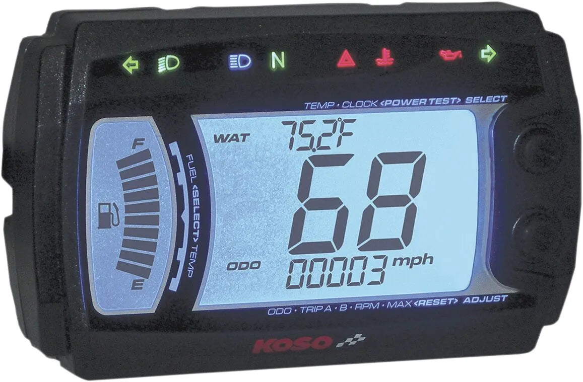Koso Xr-sr Multifunction Digital Speedometer