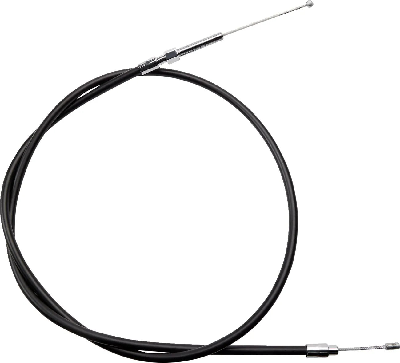 Drag Specialties High-efficiency Black Vinyl Clutch Cable