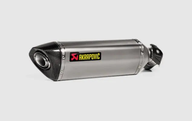Akrapovic Slip-on Line Muffler For Street Bikes - ECE Street Legal Approved