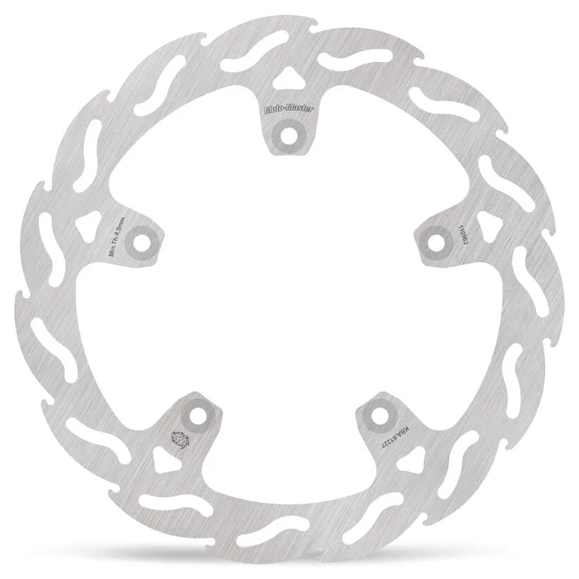 Moto-master Flame Fixed Brake Rotor For Harley-davidson - Rear
