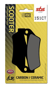 Sbs Ct Scooter Carbon Tech Organic Brake Pads
