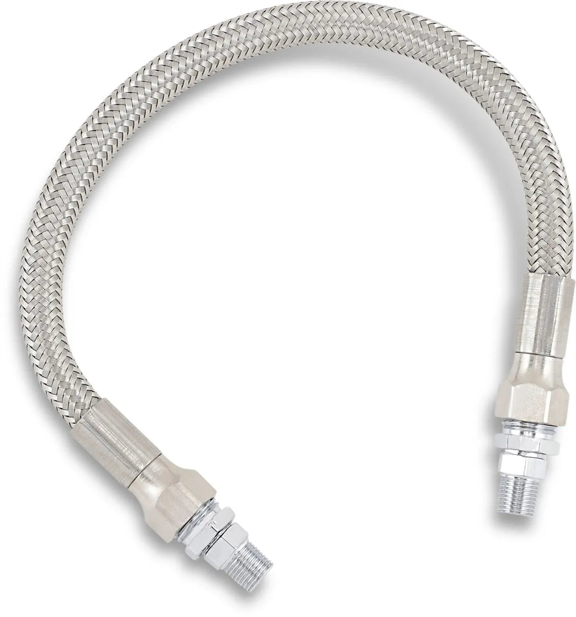 Drag Specialties Universal Stainless Steel Oil Line 12"