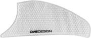Onedesign Tank Grip For Kawasaki - Clear Resin Tank Pad