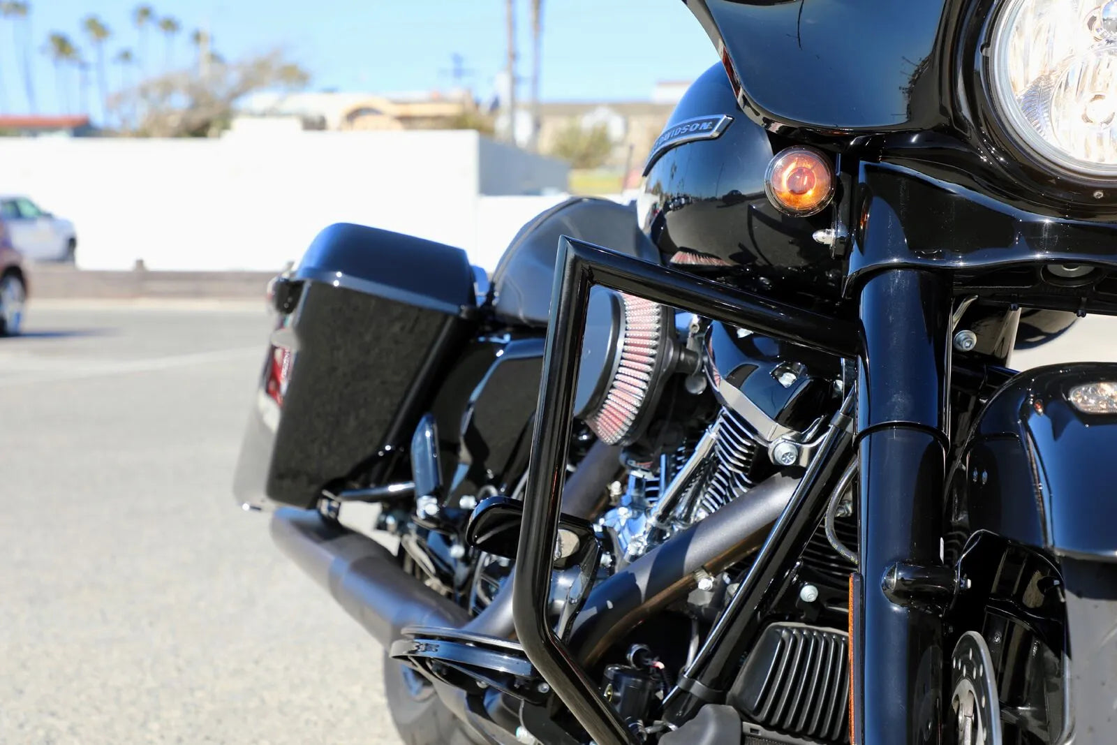 La Choppers Twin Peaks Engine Guard For Touring Bikes