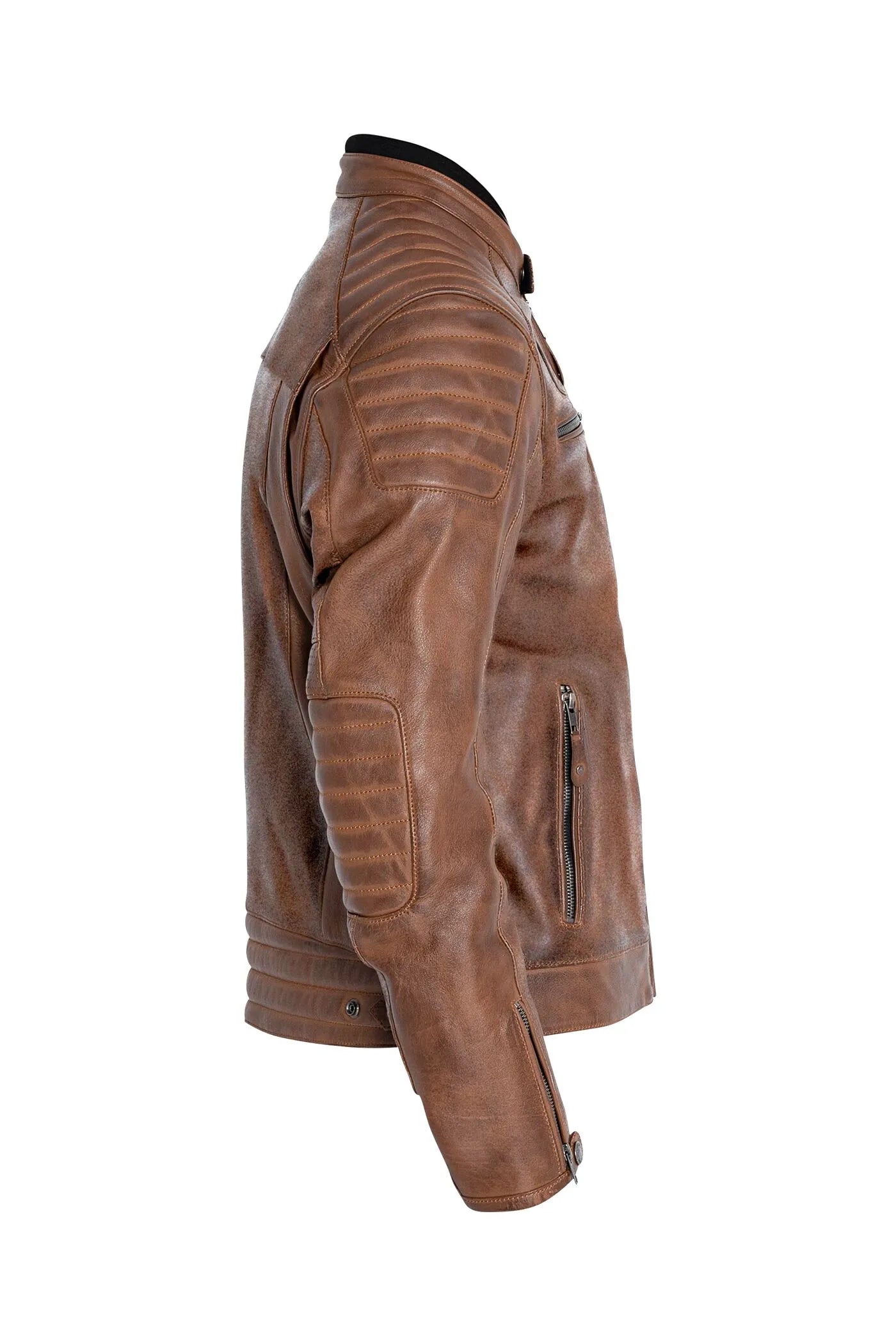 John Doe Dexter Leather Jacket - Brown