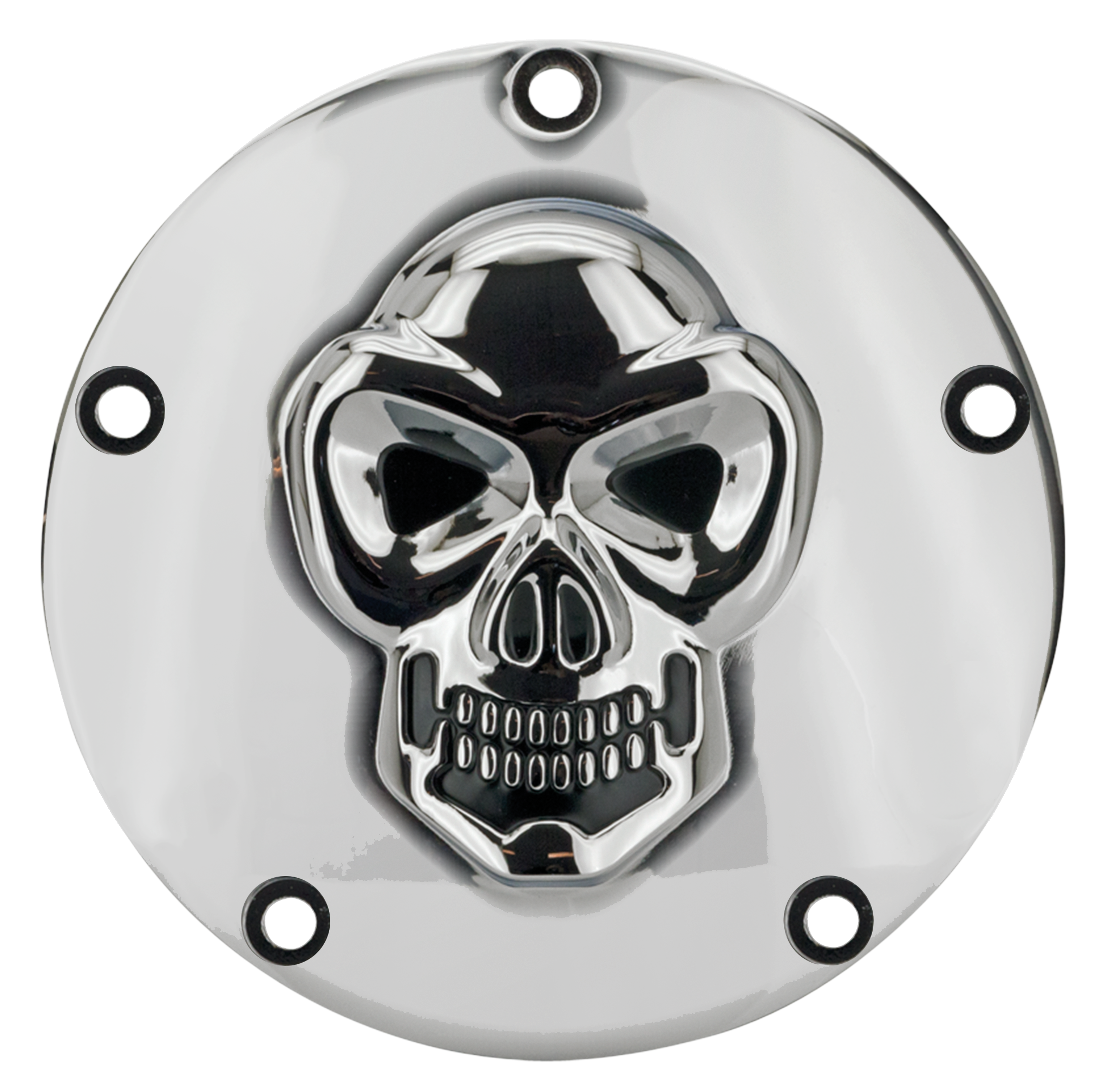 Zodiac Skulled Aluminum Derby Covers – Primary & Clutch