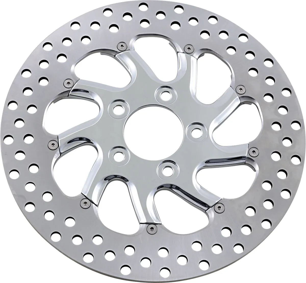 Performance Machine Two-piece Brake Rotor For Pm Wheels - Rear