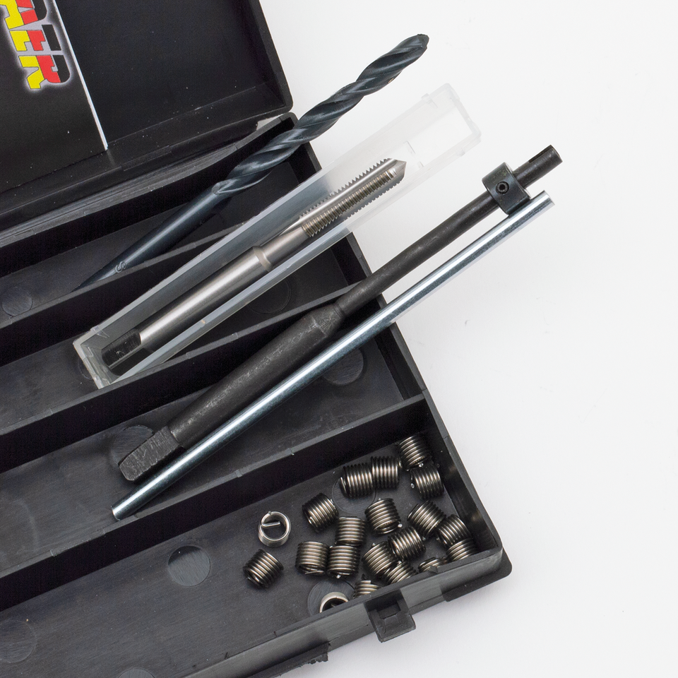 Samwel Supplies Thread Repair – Tools & Chemicals