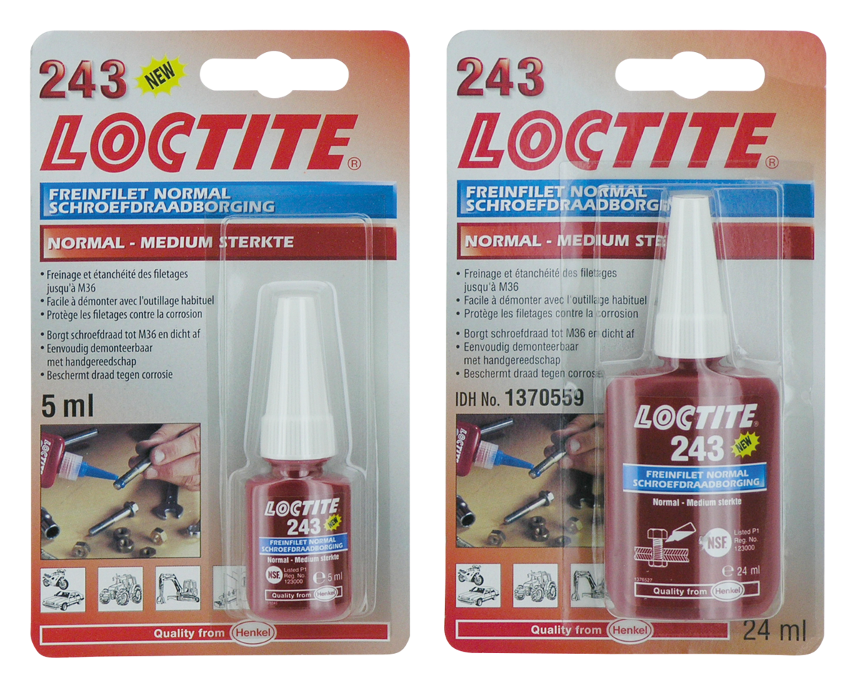 Loctite 243 All Purpose Removable Mount – Tools & Chemicals