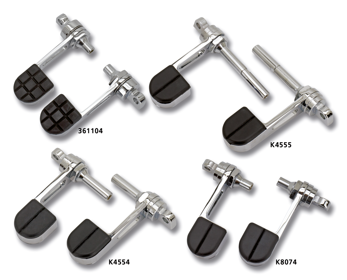 Zodiac Iso-Style Heel Rests – Foot Control