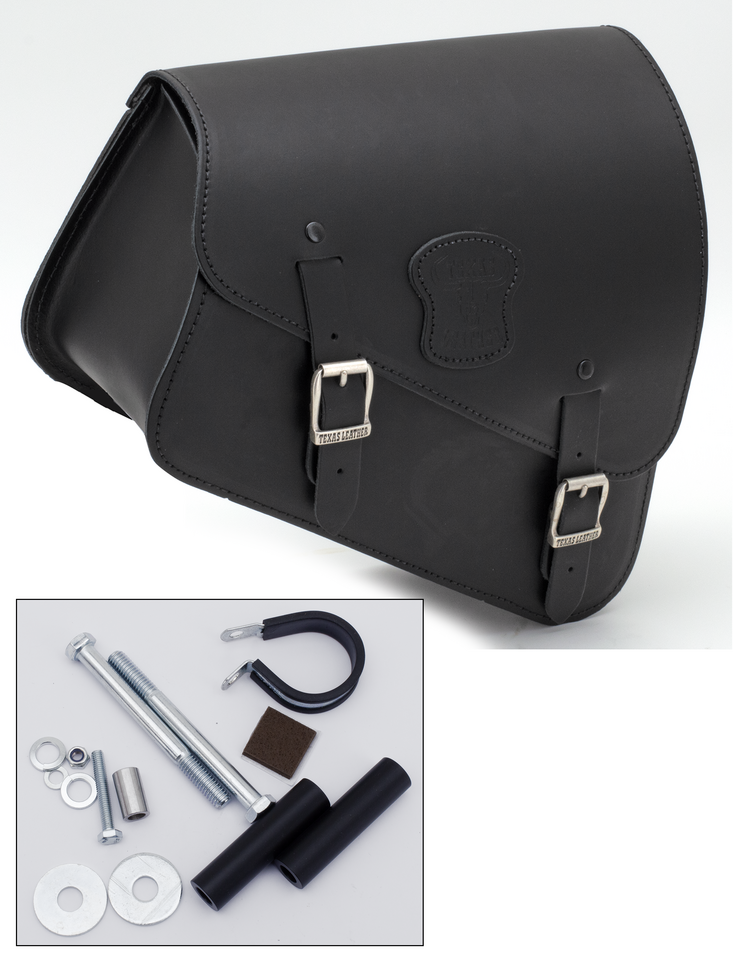 Texas Leather Sportster Frame Bag with Bottle Holder – Luggage