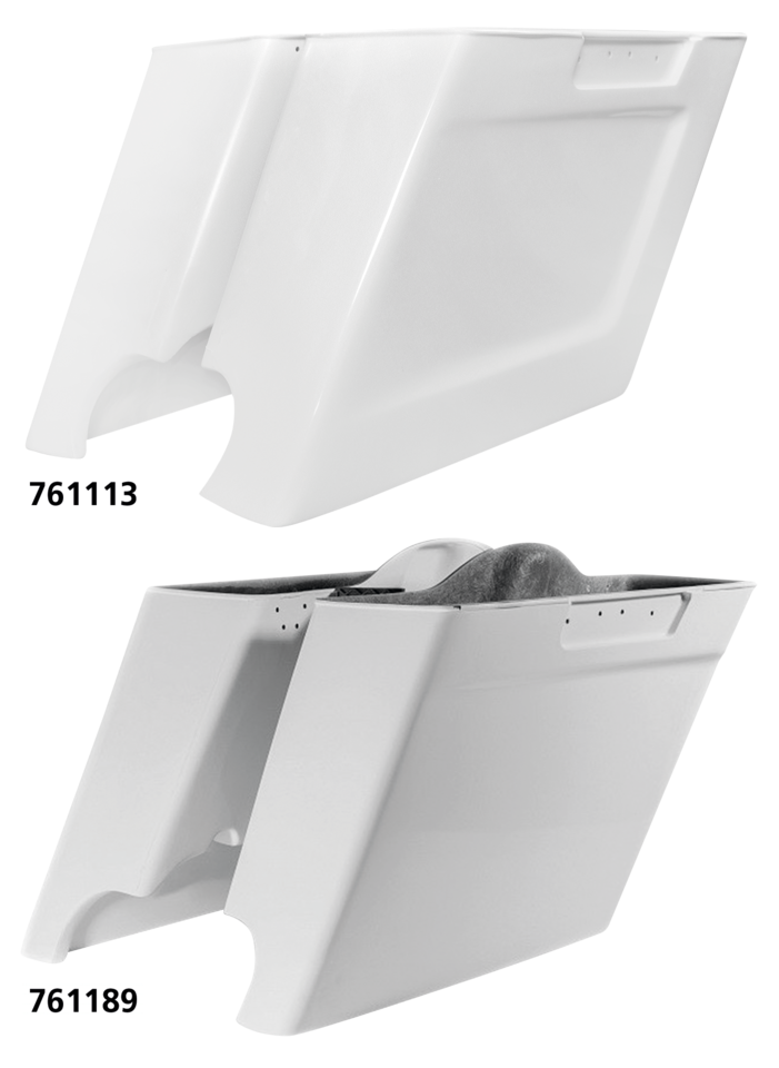 Tommy & Sons Fiberglass Saddlebag Bodies for Touring – Luggage