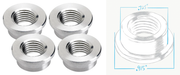 Lowbrow Customs Weld-In Tank Mount and Fuel Valve Bungs – Gas- & Oil Tank