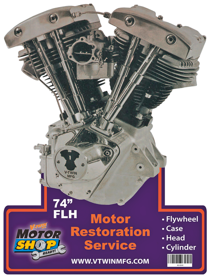 V-Twin Engine Plaques – Helmets