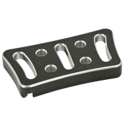 Zodiac Billet Aluminum Brake Pedal Pads for Touring – Foot Control