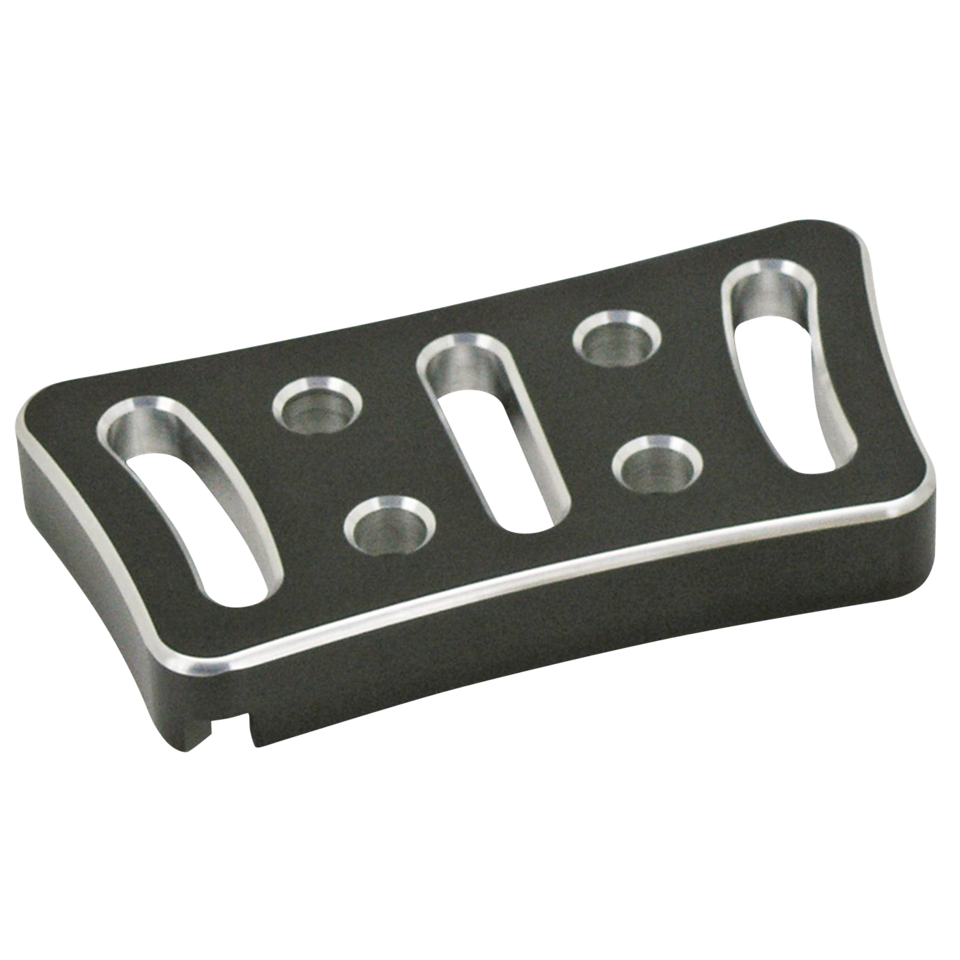 Zodiac Billet Aluminum Brake Pedal Pads for Touring – Foot Control