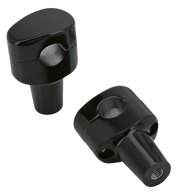 Zodiac Fusion Ii Billet "tapered Oval Head" Risers – Handlebar
