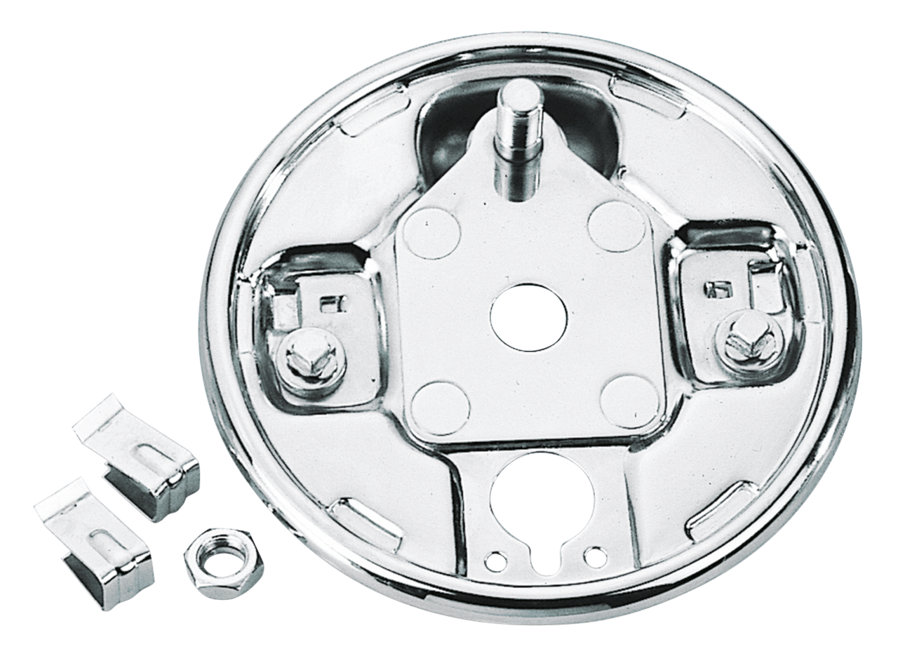 Zodiac Chrome Rear Brake Backing Plates