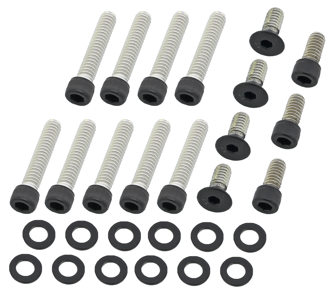 Screws4Bikes Black Stainless Steel Primary Cover Screws – Primary & Clutch