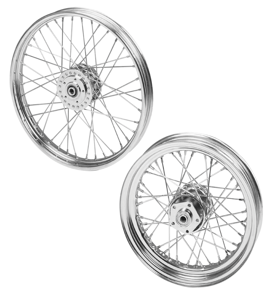 Zodiac 40-SPOKE Wheels for XL Sportster 2000 to Present – Wheel & Tire