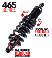 Progressive Suspension Rear Shocks for Milwaukee Eight Softail – Frame & Rear Suspension