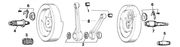 Jims Replacement Parts for Big Twin Crank Shaft – Engine