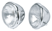 Zodiac 5 1/2" Chrome Bates Style Headlights – Electric & Light