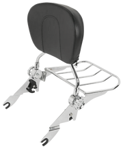Zodiac Detachable Recliner Sissy Bar & Luggage Rack Kits for Touring – Seat