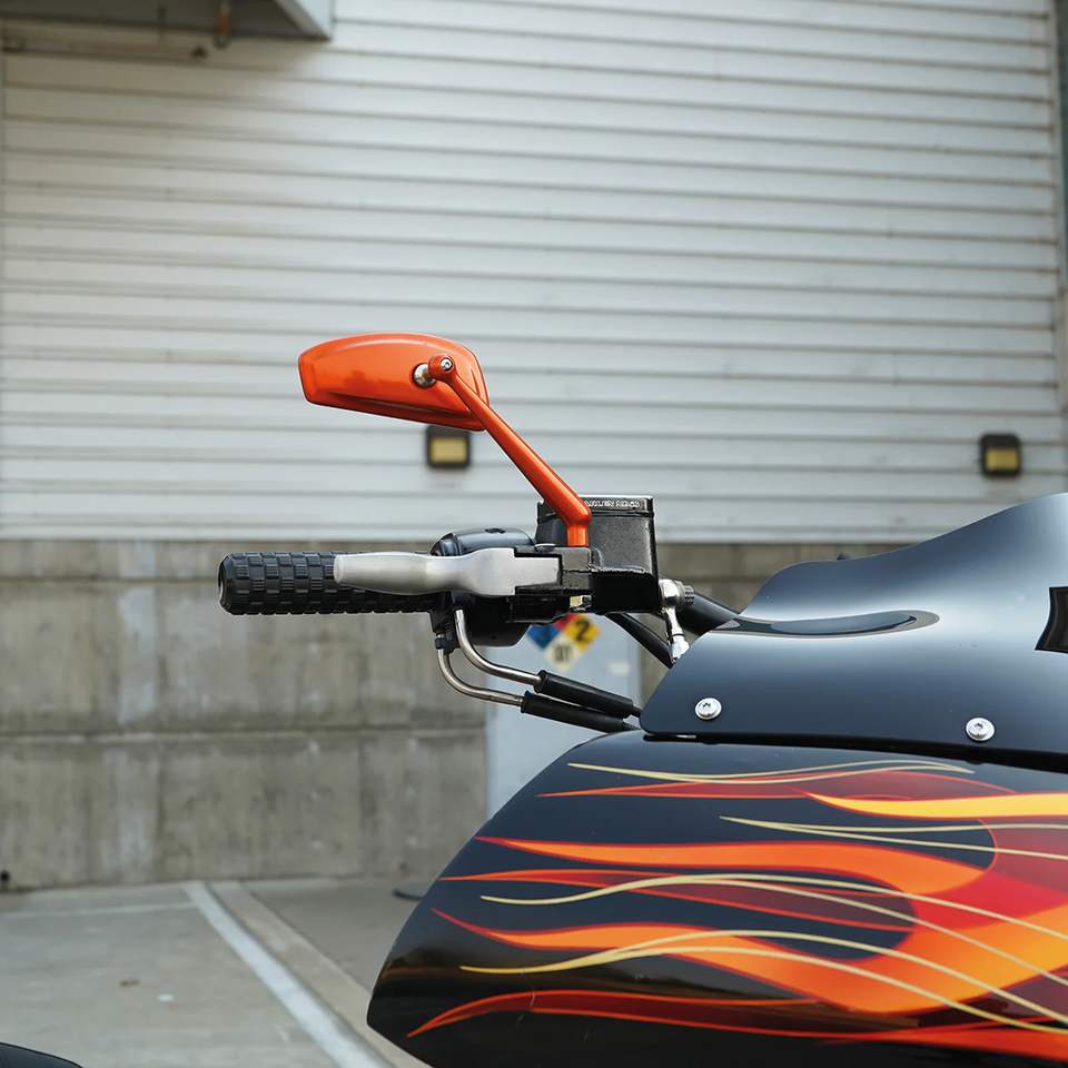 Arlen Ness Tearchop Forged Mirrors – Handlebar