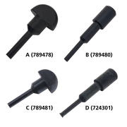 Zodiac Rear Brake Caliper Bumper Rubbers