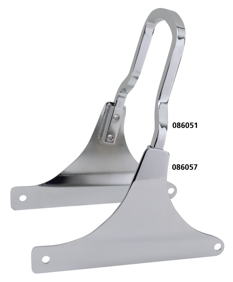 Zodiac Rigid Mount Shorty Sissy Bars – Seat