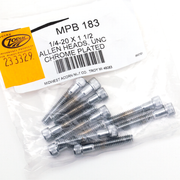 Midwest Acorn Nut Company Chrome Plated Allen Head Screws Assortment Knurled – Hardware