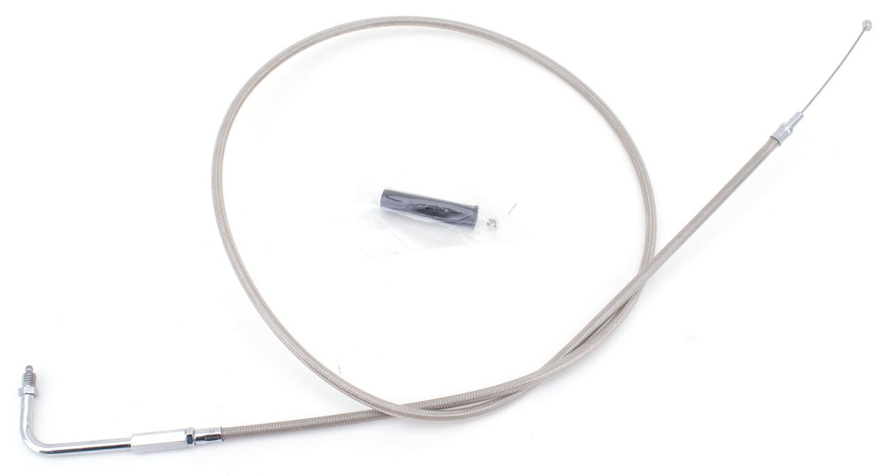 Zodiac T02 - Throttle & Idle Cable 1981-1989 Big Twin & 1981-1985 Sportster – Control Cables & Hydraulic Lines