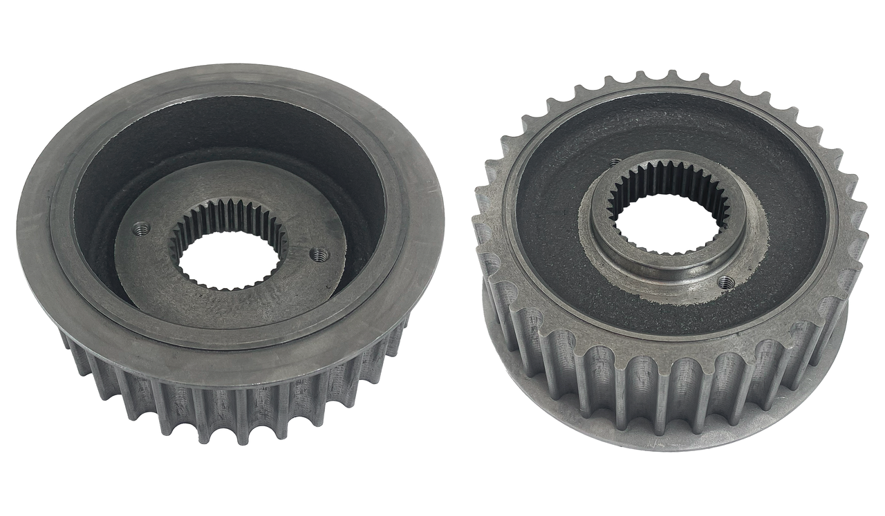 Zodiac Belt Pulleys for 5-SPEED Big Twin – Final Drive