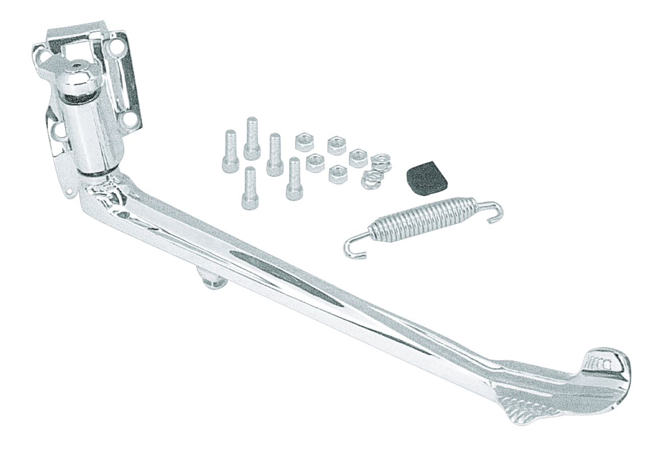 Zodiac Chrome Mirage-Style Kickstand – Frame & Rear Suspension
