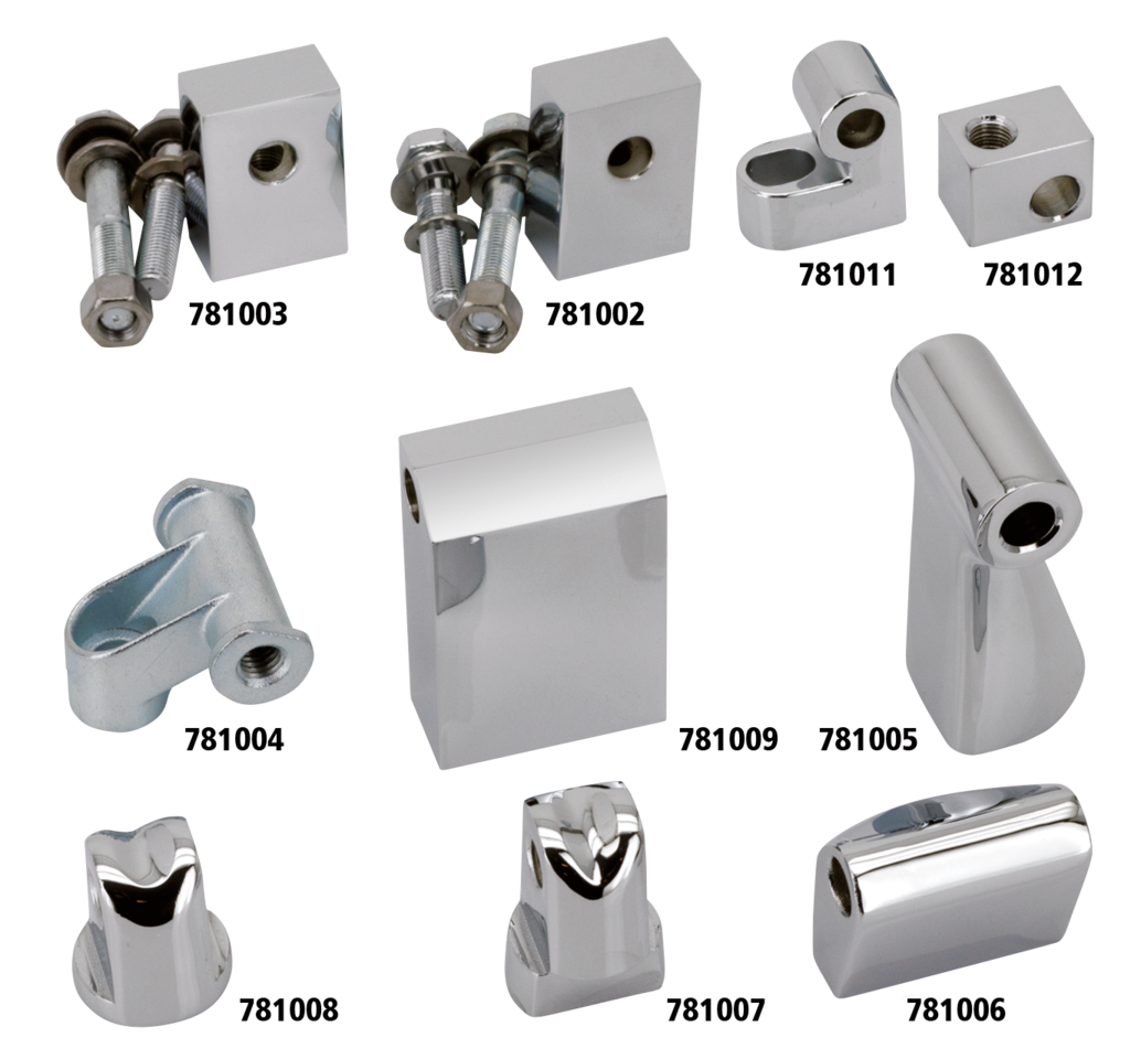 V-Twin Headlight Mount Blocks – Electric & Light