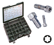 Midwest Acorn Nut Company Chrome Plated Socket Head Torx Screw Assortment – Hardware