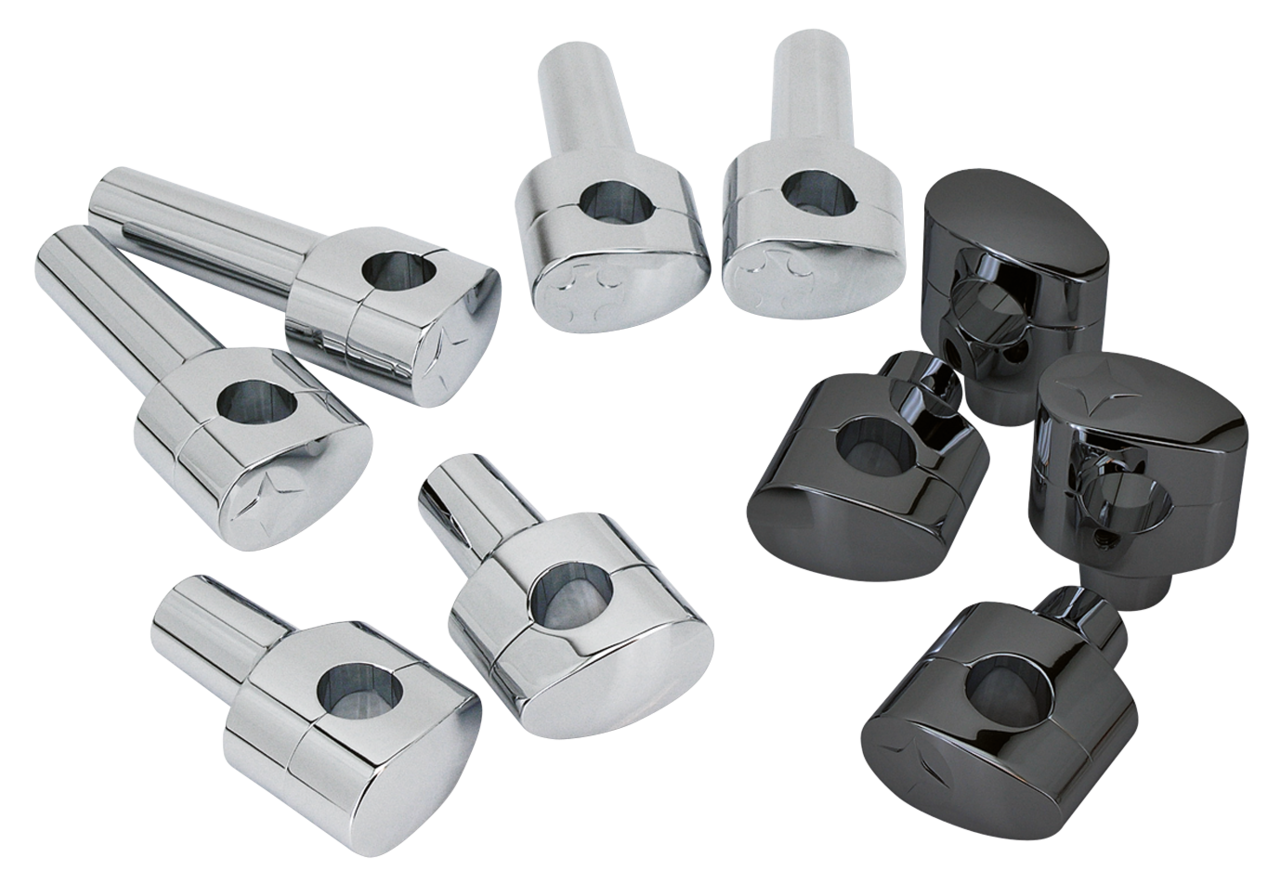 Zodiac Fusion Billet Tapered Oval Head Risers – Handlebar