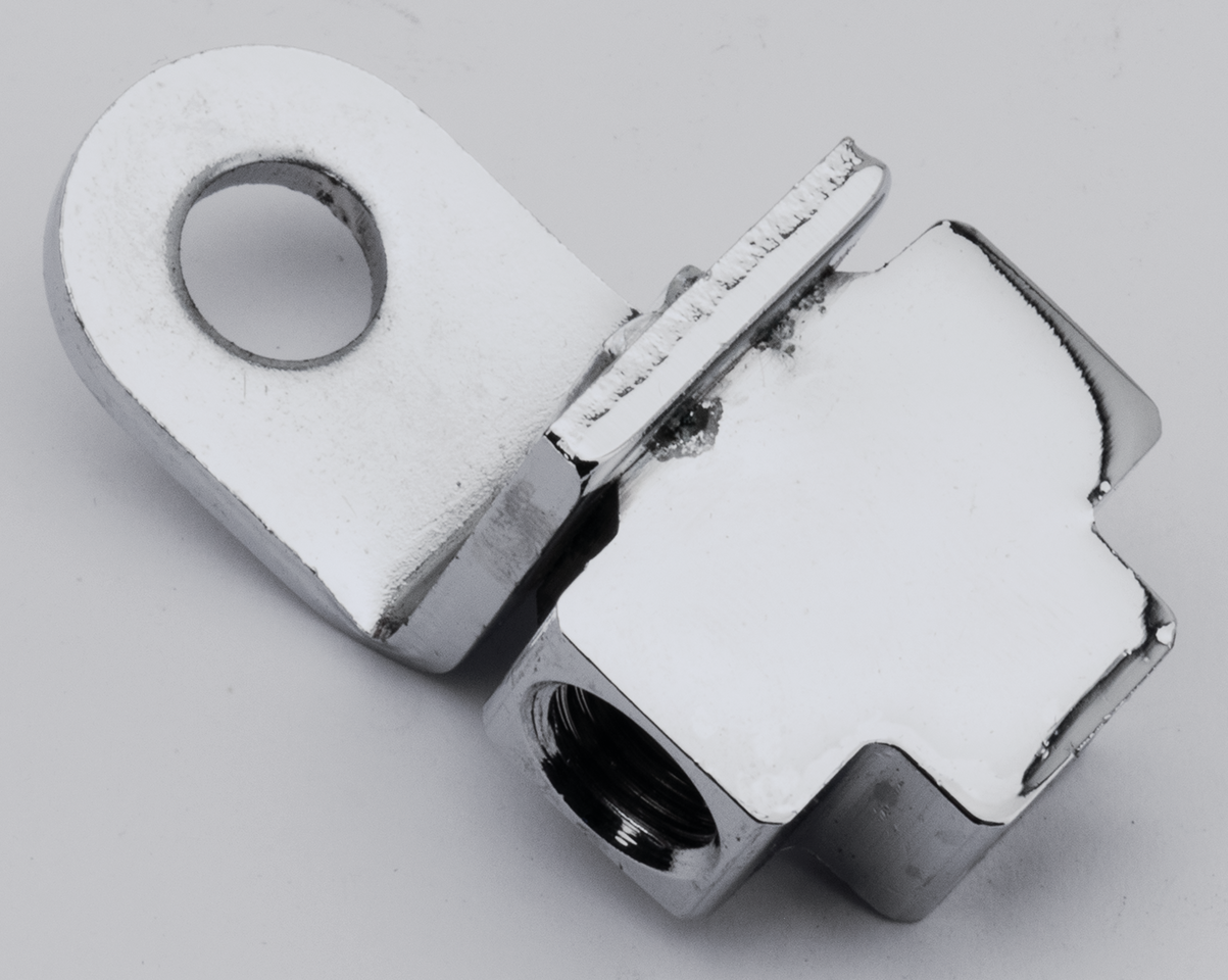 Zodiac Chrome Replacement Brake Line Tees – Control Cables & Hydraulic Lines