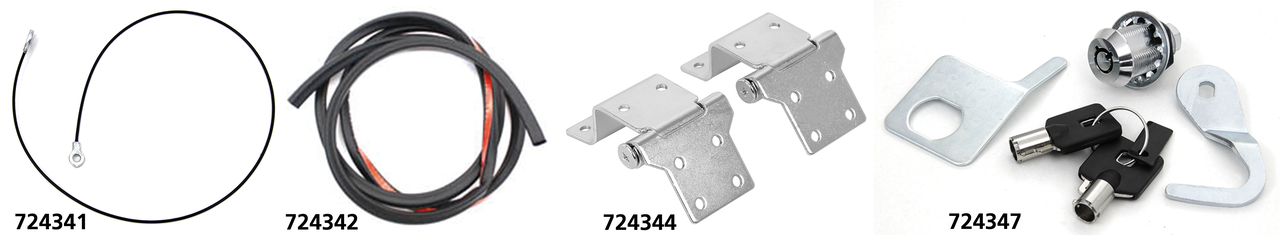 V-Twin Tour-Pak Hardware Kit and Service Parts – Luggage
