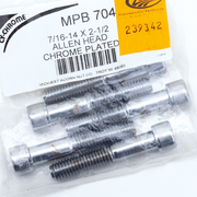 Midwest Acorn Nut Company Chrome Plated 7/16'' Unc Allen Head Screw Assortment – Hardware